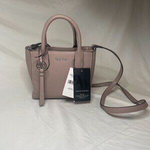 NWT Nine West Maysenn Mini Crossbody Sachel Rose Quartz